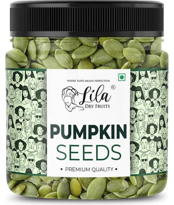 LILA DRY FRUITS Pumpkin Seeds Natural 500 Gms Vegan Gluten-Free Healthy Superfood