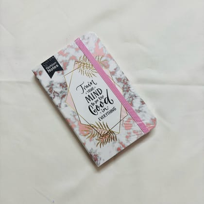 Hardcover Aesthetic Journal A6 Size-Train your mind