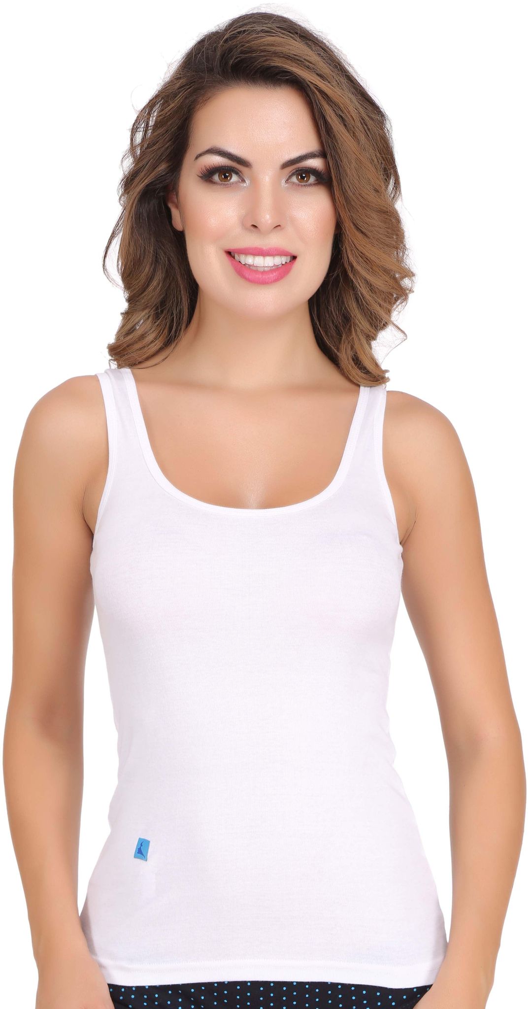 Eve's Beauty Women Tank Top-s / White / Cotton Rib