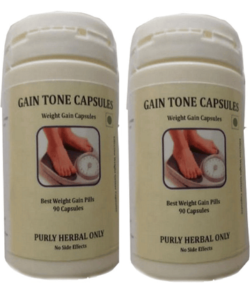 BioMed GAIN TONE CAPSULES Pack of 2 90 no.s Weight Gainer Tablets Pack of 2