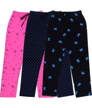 Diaz Pack of 3 Boys Cotton Trackpant ( Multi Color )