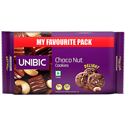 UNIBIC Choconut Cookies - Zero Cholesterol & No Trans Fat, 300 g