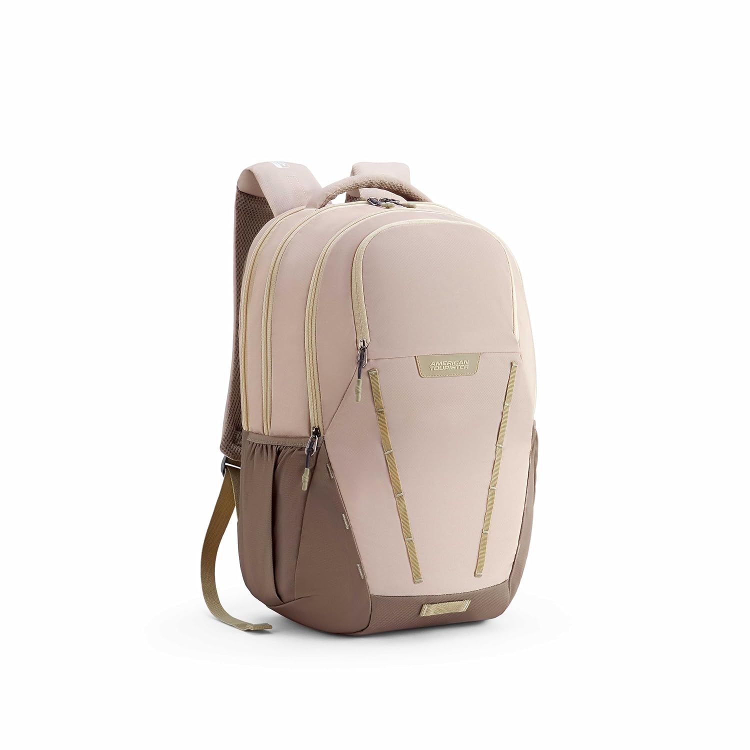 Bougie | 35 Ltrs | 4 Compartments | Bottle Pocket | Ergonomic Padded Back Panel & Shoulder Straps | Laptop Backpack | 1 Year International Warranty | Olive Brown