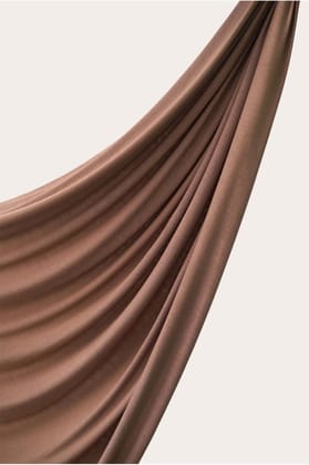 Premium Jersey Hijab - Mocha brown