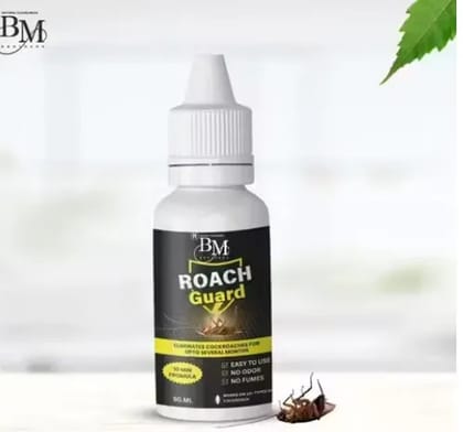 Roach Repellent Gel - Fast-Acting Gel Bait Eliminates Cockroaches in Home & Kitchen, Child & Pet Resistant 55ML