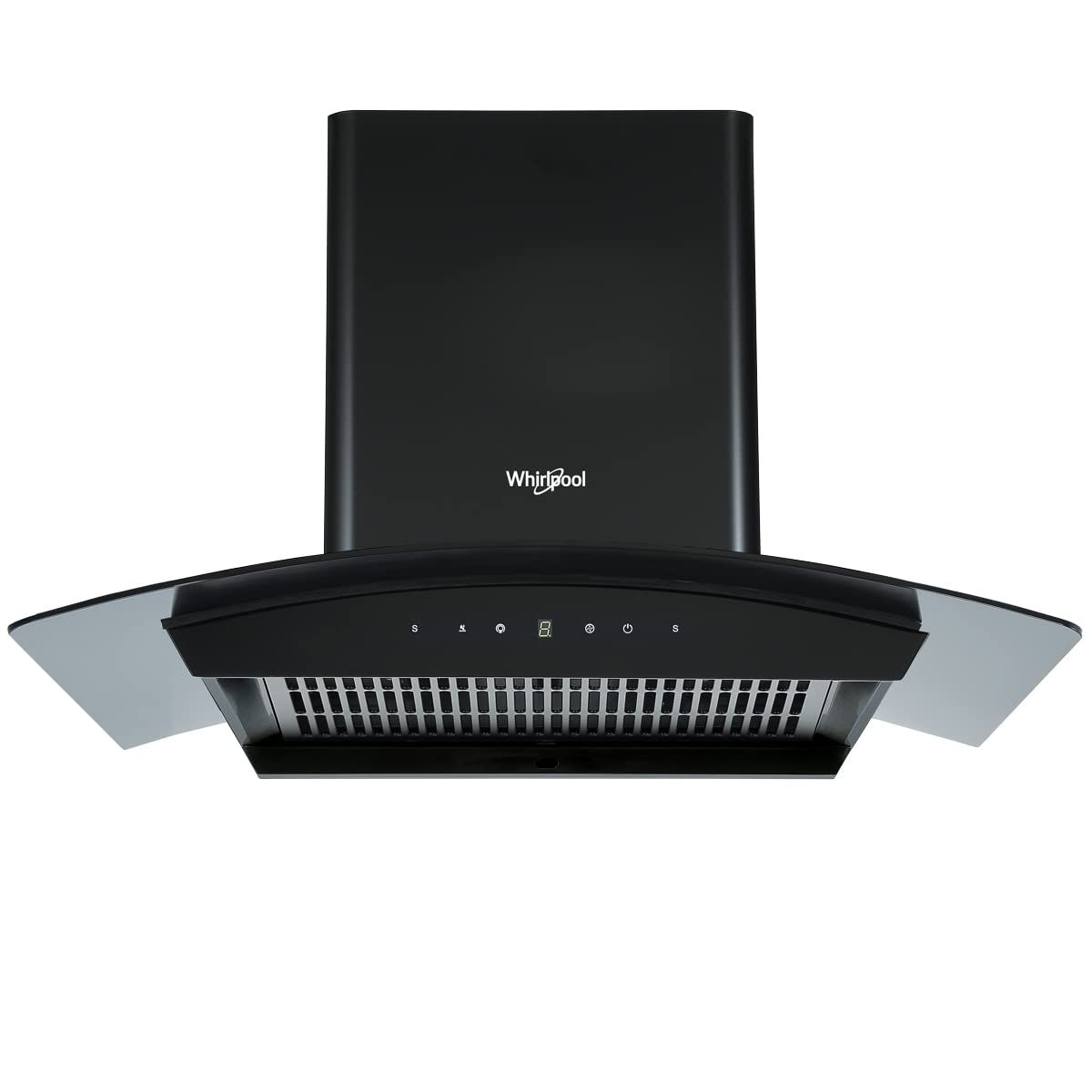 Whirlpool 90 cm 1250 m3/hr Filterless Auto Clean Chimney - CGFL PRO 902 HAC, Touch + Motion Sensor Control (Black), Standard Whirlpool 90 cm 1250 m3/hr Filterless Auto Clean Chimney - CGFL PRO 902 HAC, Touch + Motion Sensor Control (Black), Standard - Bl
