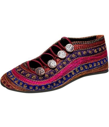 Apratim Multi Color Ethnic Footwear