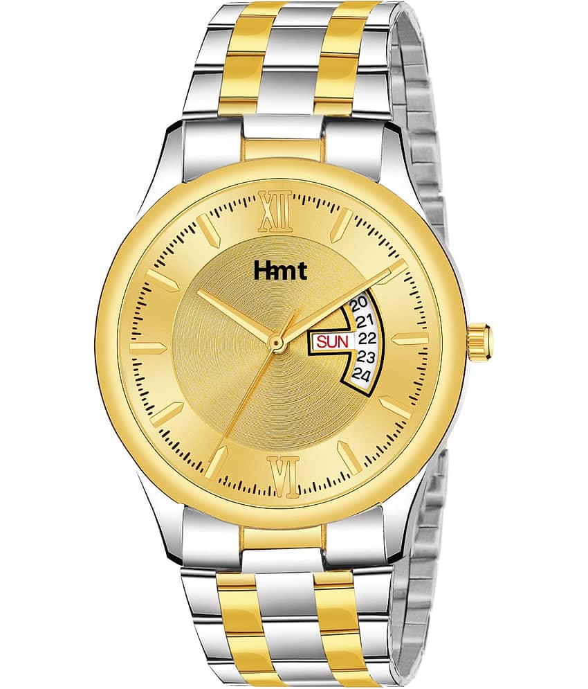 Hemt - Gold Metal Analog Men's Watch