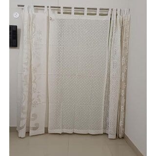 Applique Work Curtain