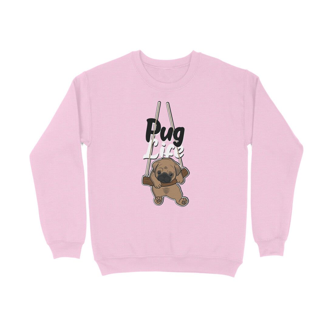 Sweatshirt (Men) - Pug Life (5 Colours)