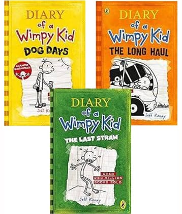Diary of a Wimpy Kid: Dog Days + The Long Haul + The Last Straw