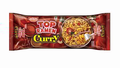 Top ramen Vegetarian Curry Veg, 70 grams