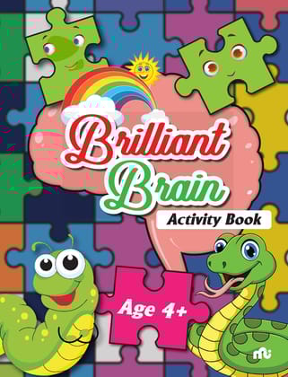 Brilliant Brain Activities Book (Age 4+)