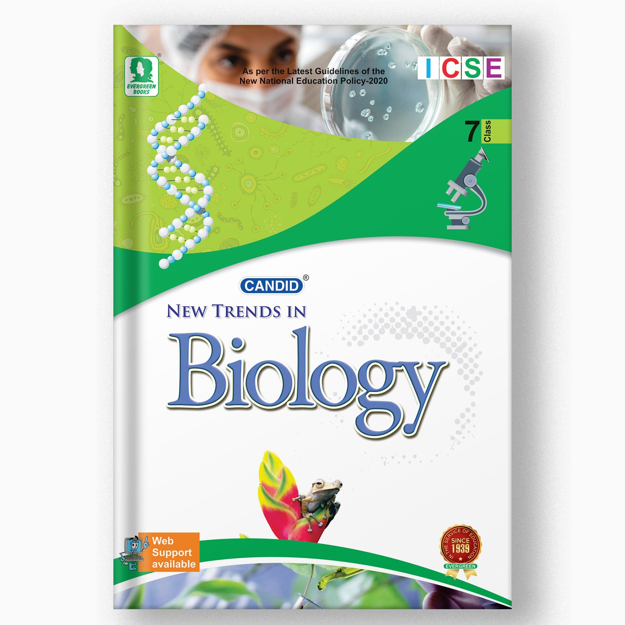 New Trends In ICSE Biology - 7-Grade 07 / Science