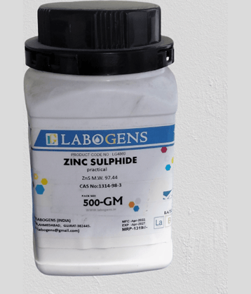 ZINC SULPHIDE PRACTICAL 500GM