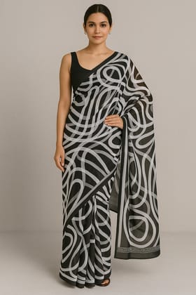 Chiffon fabric  Sarees