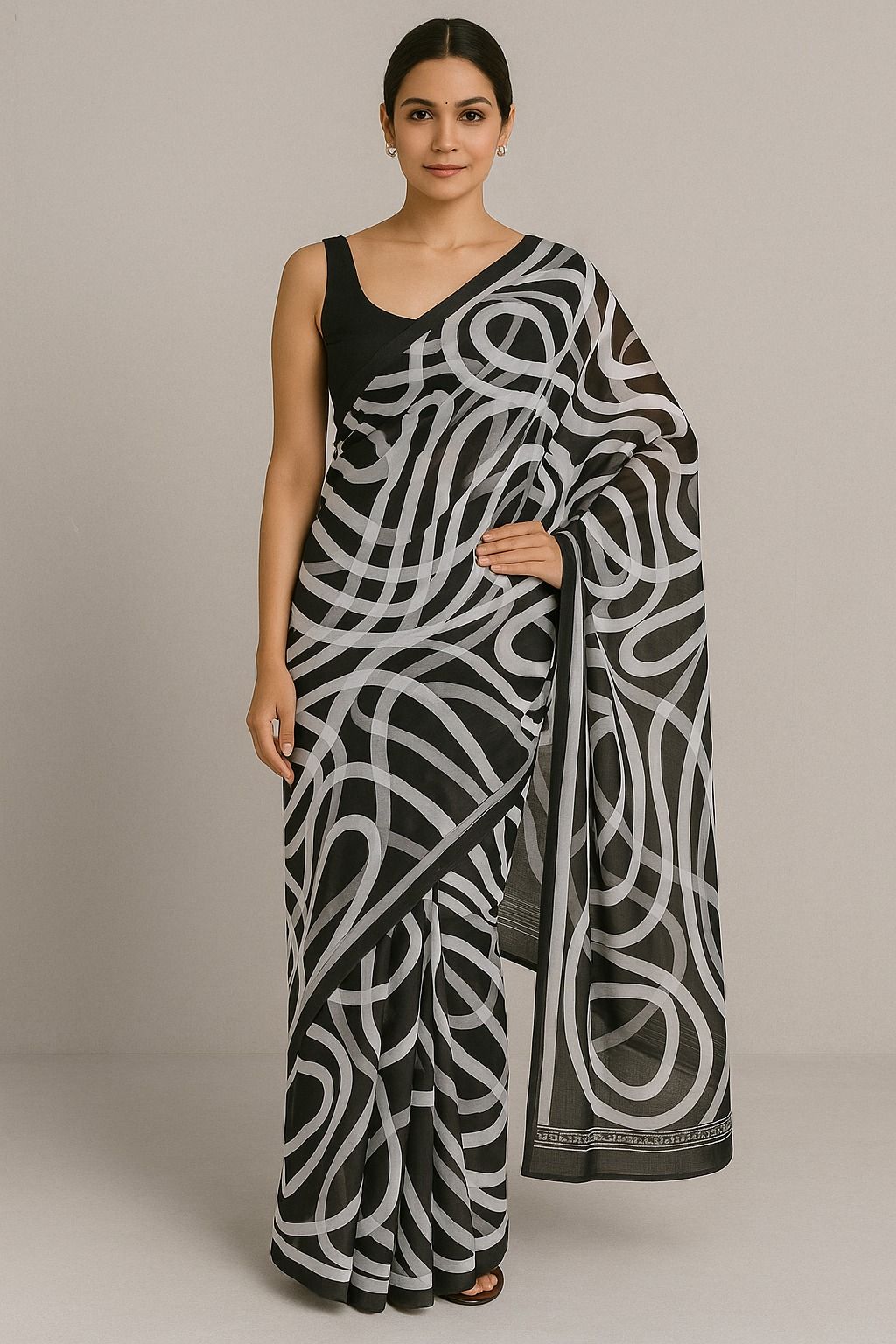 Chiffon fabric  Sarees
