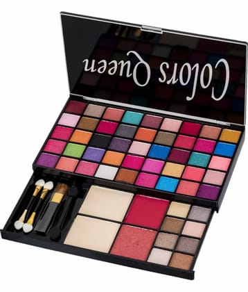 Colors Queen Beauty Glaze Makeup Kit with 70 Multi Shades (Pack of 1)