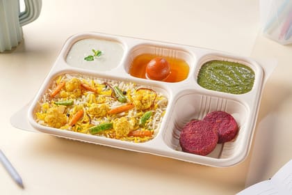 Veg Biryani Lunchbox Veg Biryani Lunchbox