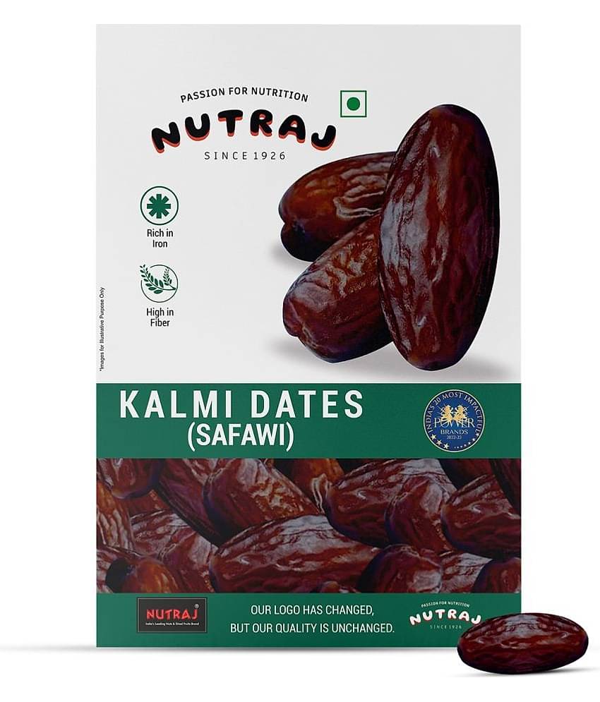 Nutraj Kalmi Dates 500g, Dry Fruit Khajur 500g,)