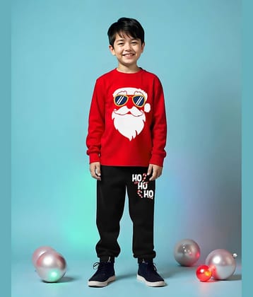 Trampoline Pack of 1 Boys Cotton Blend T-Shirt & Trackpants Set ( Multicolor )