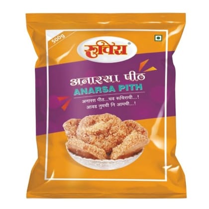 Ruchira Anarasa Flour (500g) | Premium Fermented Rice Pith | Traditional Maharashtrian Sweets