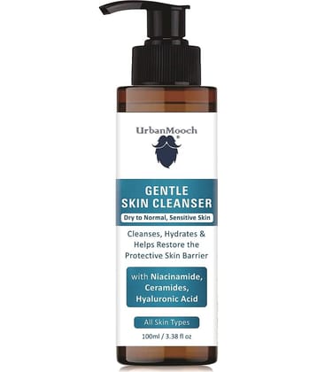 UrbanMooch - Softening and Smoothening Face Cleanser For All Skin Type 100 mL ( Pack of 1 )