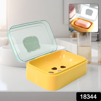 Plastic Soap Dish, Portable Plastic Self Draining Soap Holder ,Sabudani (1 Pc / Mix Color)