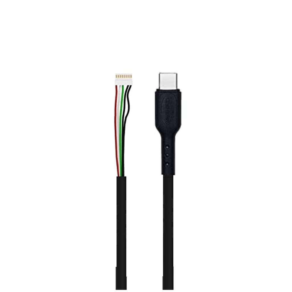 Champion Mantra Type-C Cable for Fingerprint Scanner Biometric -Black