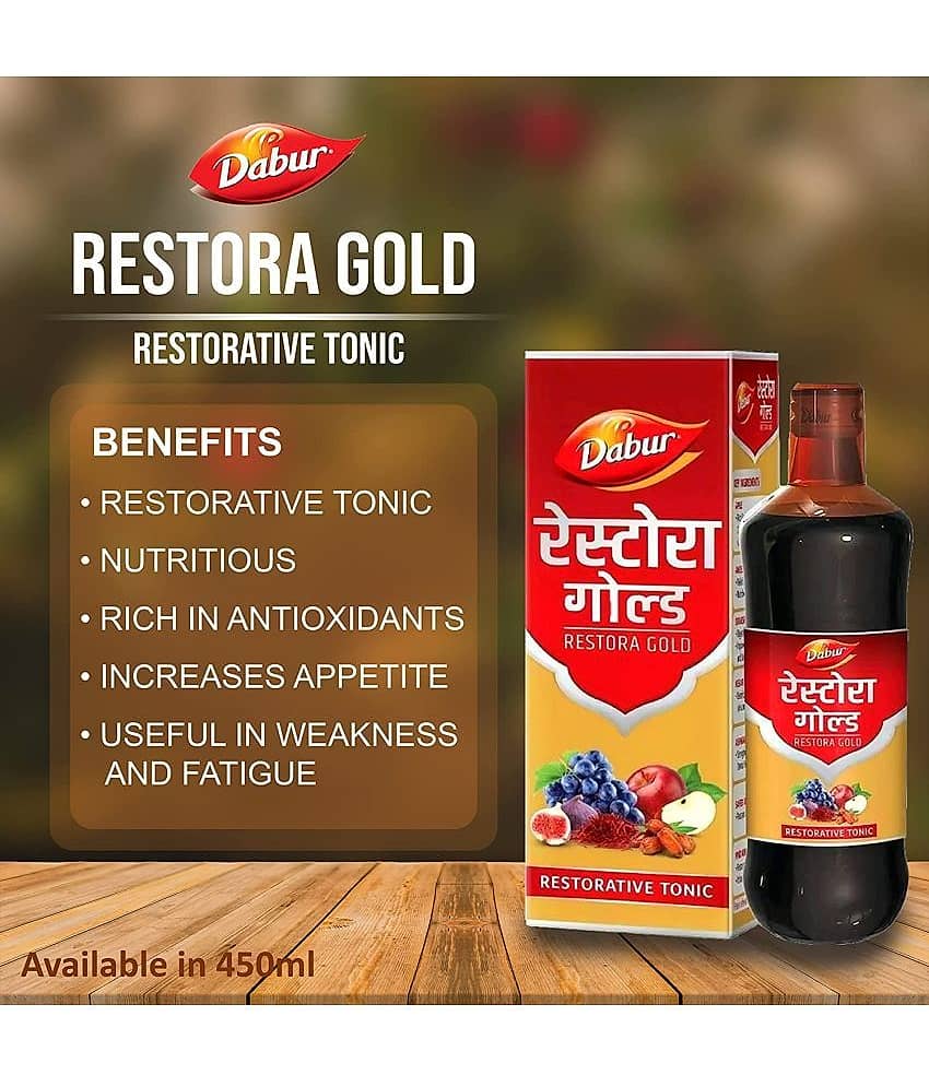 Dabur DABUR RESTORA GOLD 450 ML (PACK OF 2)