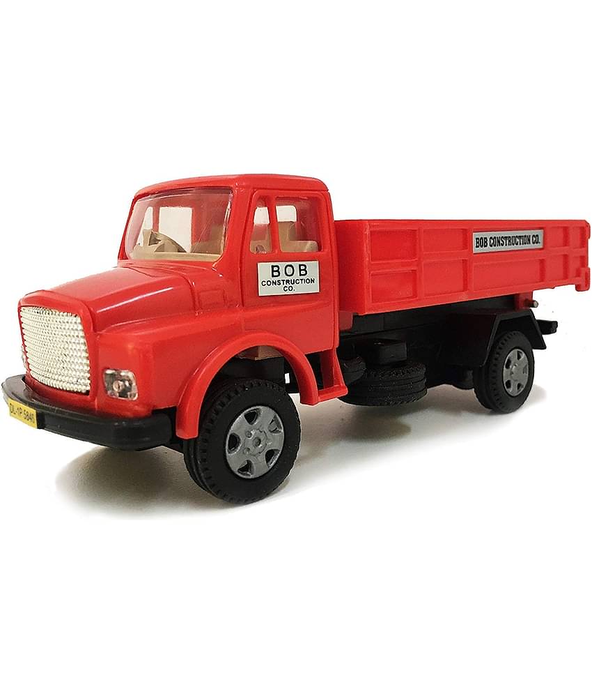 Thermoplastic Polyurethane Telco Dumper Pull Back Truck, 1 Pull Back Truck (Multicolour)