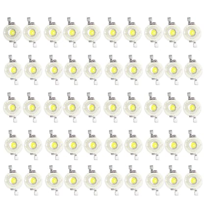 1 Watt SMD LED Light White - Pack Of 50