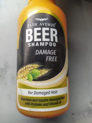 Park avenue Beer Shampoo Damage Free For damaged hair 