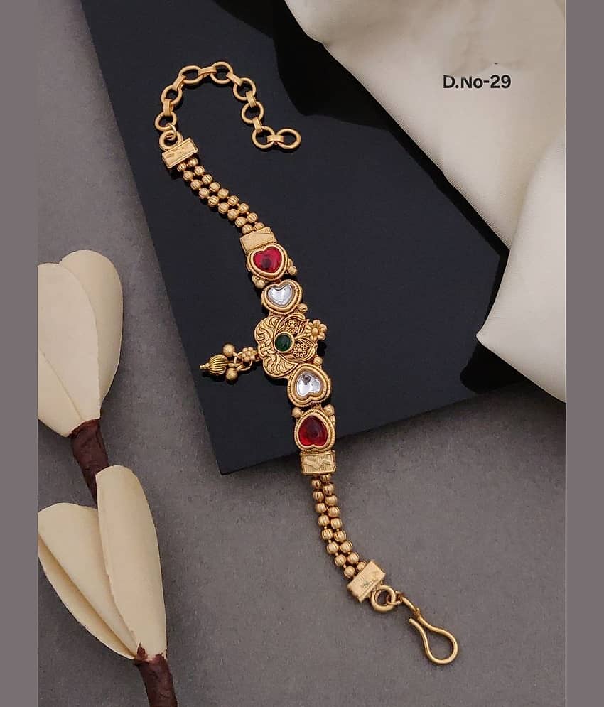 Shivay Fashion Gold Bracelet ( Pack of 1 )