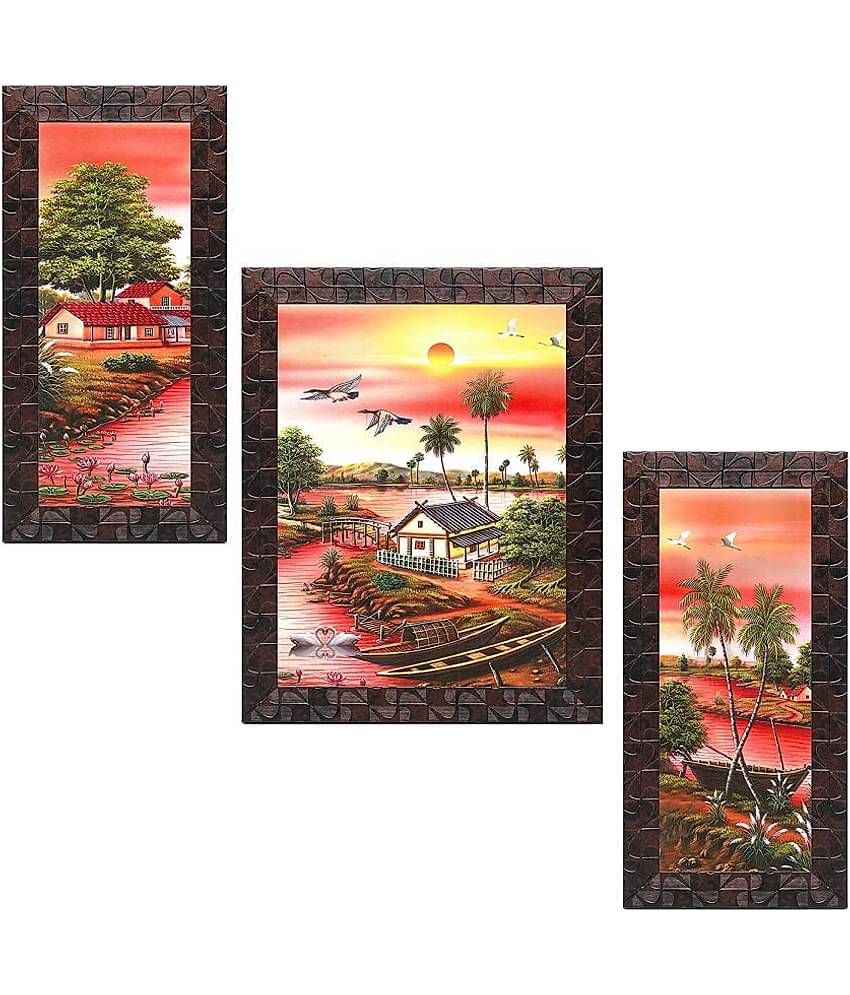 Indianara - Landscape Painting With Frame