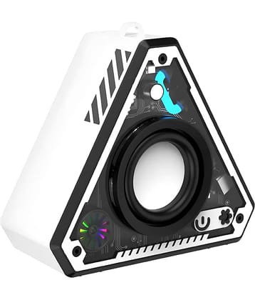VEhop V2 TRANSPARENT TWS 5 W Bluetooth Speaker Bluetooth V 5.3 with Call function,TWS feature Playback Time 5 hrs White