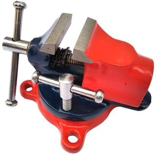 Scorpion Table Vice Swivel Base 40 mm (1-1/2 inch) Professional Table Baby Vice Swivel Base Cast Iron