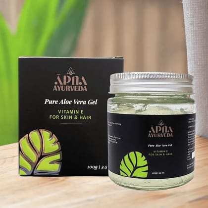 Apna Ayurveda Pure Aloe Vera Gel with Vitamin E Apna Ayurveda Pure Aloe Vera Gel with Vitamin E