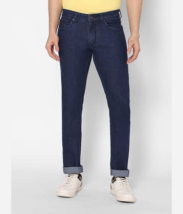 HJ 53 - Blue Denim Slim Fit Men's Jeans ( Pack of 1 )