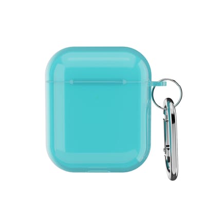 Clear Case - AirPods Gen 1&2-Aqua