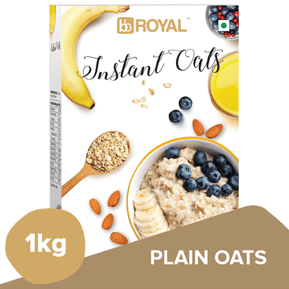 BB Royal Oats - Natural Wholegrain, Nutritious Breakfast Cereals, Poha, Easy To Cook, 1 kg