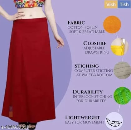 2 LINE PATTI PETICOATS