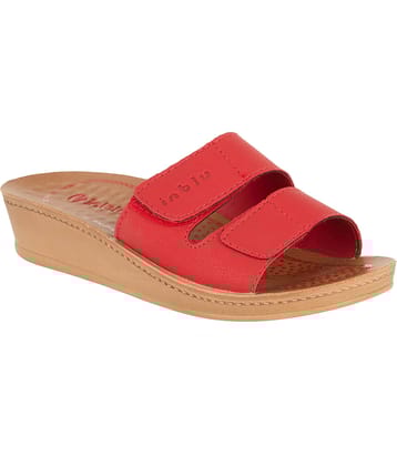 Aerowalk - Red Women's Slip On Heels