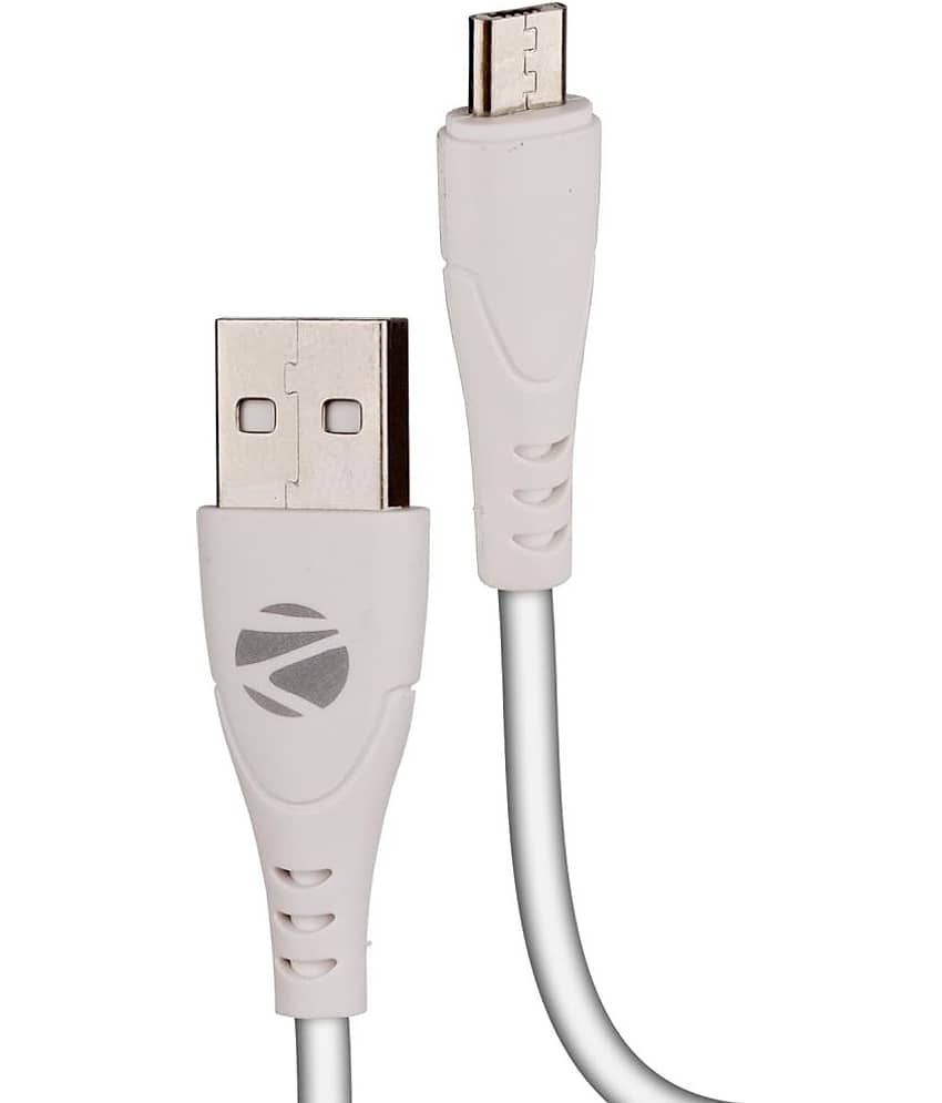 Zebronics - White 2.4 A Micro USB Cable 1 Meter