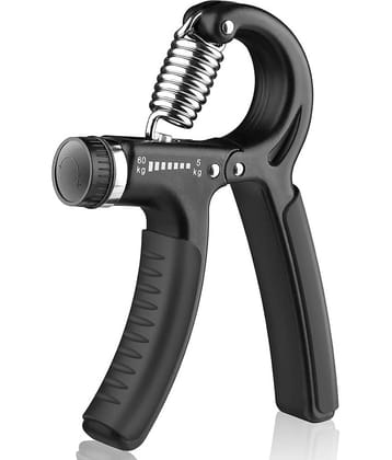 CONSONANTIAM Hand Gripper for arm Exerciser Wrist Fitness Foam Hand Grip, Hand Gripper, Grip Strength Trainers One Piece-Black