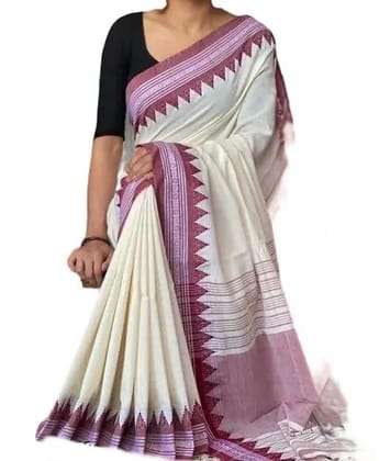 Womens' Authentic Begampuri Cotton Embroidered Saree