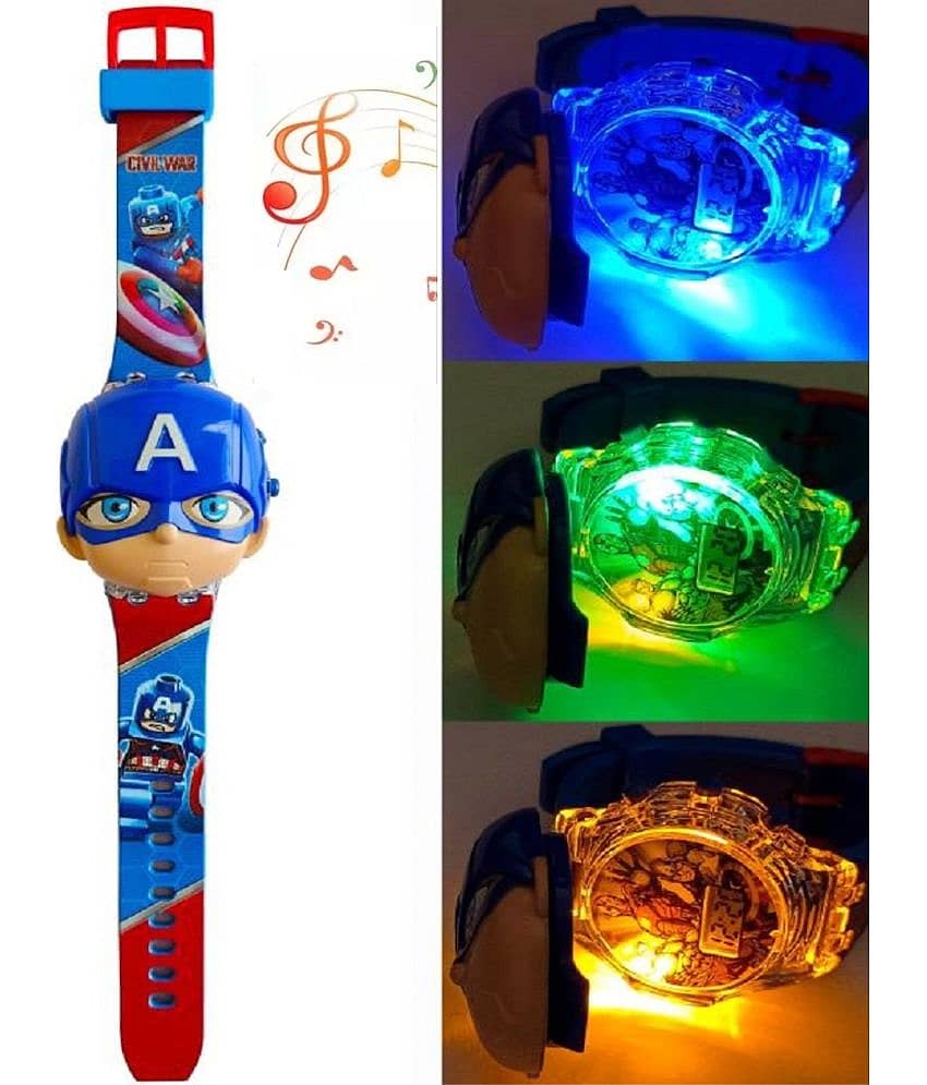 Renaissance Traders - Multicolor Dial Digital Boys Watch ( Pack of 1 )