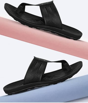 PUPINE Black Men's Thong Flip Flop