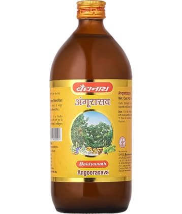 Baidyanath Angoorasava Useful for General Debility & Provides Strength and Stamina 450ml (Pack of 1)