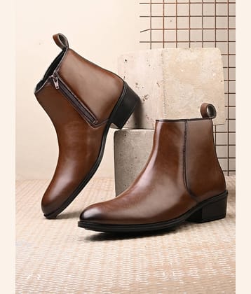 Footloose Brown Men's Chelsea Boots